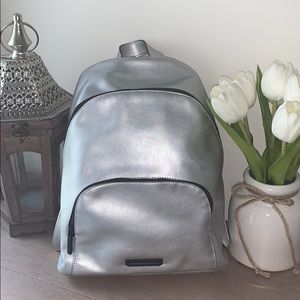 Kendall & Kylie Silver Backpack - image 1